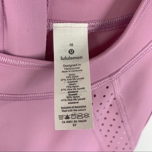 NWT Lululemon 10 Swell Seeker Paddle Suit Rose - Picture 7 of 11